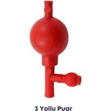 Mr. Crowley Üç Yollu (kanallı) Puar Plastik Dereceli Pipet Pompası