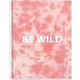 MR Defter-Nb A5 120 Kareli 90Gr Batık Pembe Spiralli