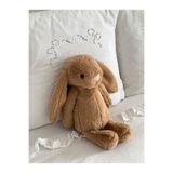 MR.Frenks Çocuk Sevimli Tavşan Oyun&Uyku Arkadaşı Peluş Yastık Koyu Kahverengi 45 cm