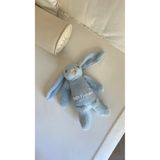 MR.Frenks Çocuk Sevimli Tavşan Uyku&Oyun Arkadaşı Peluş Yastık Bebe Mavisi 45 cm