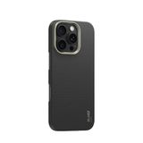 Mr. Gorilla iPhone 16 Pro Max Uyumlu MagSafe Destekli Slim Karbon Fiber Tasarım Sert Kılıf, Siyah