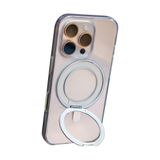Mr. Gorilla iPhone 16 Pro Max Uyumlu Şeffaf Kılıf | 360° Dönebilen MagSafe Stand, Toz Korumalı Kılıf