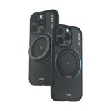 Mr. Gorilla iPhone 16 Pro Uyumlu MagSafe Destekli 360° Döner Standlı Karbon Fiber Kılıf