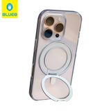 Mr. Gorilla iPhone 16 Uyumlu Şeffaf Kılıf | 360° Dönebilen Stand, MagSafe, Toz Korumalı Şeffaf Kılıf
