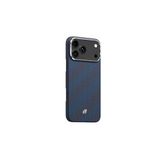 Mr. Gorilla iPhone 17 Pro Max Uyumlu MagSafe Destekli Aramid Fiber Telefon Kılıfı, Mavi