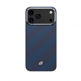 Mr. Gorilla iPhone 17 Pro Uyumlu MagSafe Destekli Aramid Fiber Telefon Kılıfı, Mavi