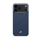 Mr. Gorilla iPhone 17 Pro Uyumlu MagSafe Destekli Aramid Fiber Telefon Kılıfı, Mavi