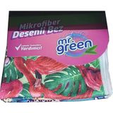 Mr Green 3'lü Desenli Mikrofiber Temizlik Bezi (2 adet)
