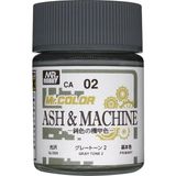 Mr.hobby Ca-02 18 Ml. Ash & Machıne Gray Tone 2, Mr.color Serisi Model Boyası - Renkli