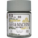 Mr.hobby Ca-03 18 Ml. Ash & Machıne Gray Tone 3, Mr.color Serisi Model Boyası - Renkli