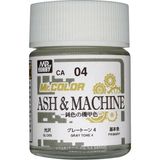 Mr.hobby Ca-04 18 Ml. Ash & Machıne Gray Tone 4, Mr.color Serisi Model Boyası - Renkli
