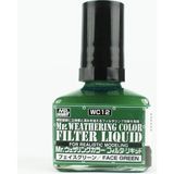 Mr. Hobby Mr.hobby Wc-12, 40 Ml. Filter Liquid Face Green Eskitme Maket Boyası - Yeşil