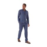 Mr Mood Mr. Mood Lastikli Bel Normal Paça Pantolon, XL, 5003276005, Lacivert, Erkek