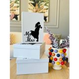 Mr & Mrs Box-Gelin Damat Hediye Kutusu-Nişan Bohça Kutusu-Özel Tasarım Hediye Kutusu