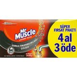 Mr. Muscle 4 x 50 gr Granül Lavabo Açıcı