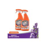 Mr. Muscle Advancad Power Banyo ve Lavanta Kokulu Mutfak Temizleyici Set