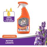 Mr Muscle Advanced Power Mutfak Lavanta 750 ml Zorlu Yağları %100 Çözen Etkili Temizleyici