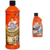 Mr Muscle Banyo Tüm Boru Tipleri için Jel Lavabo Açıcı 1000 mL ve Mr Muscle Mutfak için Jel Lavabo Açıcı 500 mL