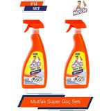 Mr Muscle Mr. Muscle Süper Güç Mutfak 750 ml 2'li Set Güçlü Temizlik Performansı ve Kalıcı Parlaklık