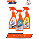 Mr Muscle Mr. Muscle Süper Güç Serisi Çok Amaçlı Temizleyici 750 ml Banyo ve Mutfak İçin Güçlü Etki