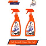 Mr. Muscle Süper Güç Çok Amaçlı Temizleyici 750 ml 2'li Set