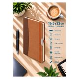 Mr.Notebook Kişiye Özel İsim Yazılı Gizli Spiralli Taba 16,5x22 Ajanda