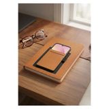 Mr.Notebook Kişiye Özel İsim Yazılı Taba Telefon Kılıflı ve Kartlıklı Çizgili Defter