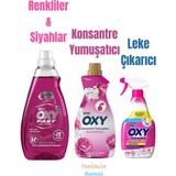 Mr.Oxy Fast Hızlı Yıkama Sıvı Çamaşır Deterjanı 1480 Ml+Termina Leke Çıkarıcı 750 Ml+Konsantre Yumuşatıcı ŞAKAYIK&MÜGE1440 ml - 1,48 lt