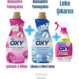 Mr.Oxy Konsantre Yumuşatıcı Şakayık&müge ve Lilyum&mavi Lotus 1440 Ml+Termina Leke Çıkarıcı 750 ml - 1140 ml