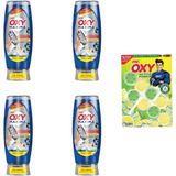 Mr. Oxy Maxima Elde Yıkama Bulaşık Deterjanı Yaban Mersini Kokulu 650 ml * 4 ADET ( WC BLOK HEDİYELİ )