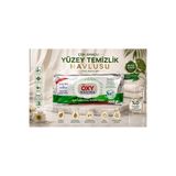 MR.OXY Mr. OXY Maxima Çok Amaçlı Yüzey Temizlik Havlusu 100 Yaprak Beyaz Sabun Kokulu – Yağ Çözücü, İz Bırakmaz, Hızlı Kurur