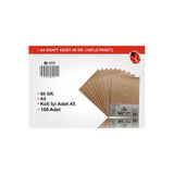 mr.paper A4 Kraft Kağıt - 80 Gr. - Çok Amaçlı Baskı ve Fotokopi Kağıdı (100 Adet)