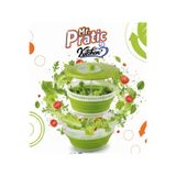 MR.PRATİC MR. PRATİC 4L Pratik Katlanabilir Salata Kurutucu, Sebze Kurutucu, Yeşillik Kurutucu , MeyveKurutucu