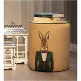 Mr. Rabbıt Puf - Renkli