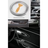 MR RENAULT FLUENCE KROM FİTİLLİ ARAÇ İÇİ İP ŞERİT NİKELAJLI 5 METRE