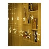 mr shopping Mr 2x1 Metre Yıldızlı Sarkıt Led Perde - Yıldız Perde Led Işık Saçak Led