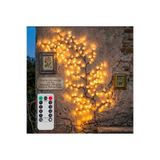 mr shopping MR 96 LED Ağaç Dalı Dekoratif LED Işık – 1.85 Metre USB Girişli Kumandalı İç Mekan Aydınlatma Renkli / Gün Işığı Seçenekli