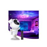 mr shopping MR Astronot Galaxy Projektör LED Işık Çok Renkli Nebula Yıldızlı Gece Işığı Uzaktan Kumandalı USB