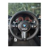 M&R TOPTAN ve PERAKENDE OTO KILIF AKSESUAR BMW F30 M KAPLAMA DERİ DİREKSİYON KILIFI