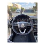 M&R TOPTAN ve PERAKENDE OTO KILIF AKSESUAR Seat Leon FR Orjinal Tam Kaplama Parlak Kristal Karbon Deri Direksiyon Kılıfı