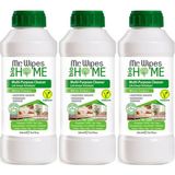 Mr. Wipes Konsantre Çok Amaçlı Temizleyici Çiçek Kokusu 500 ml x 3 Adet