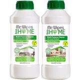 Mr. Wipes Konsantre Çok Amaçlı Temizleyici - Çiçek Kokusu & Sabun Kokusu 500 ml 2 Adet