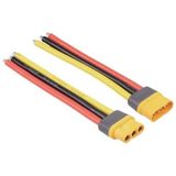 MR60 3-Pin Dişi-Erkek Lipo Pil Şarj Kablosu Seti 20CM - Renkli