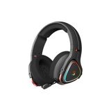 Mr720 Siyah Rgb Şarjlı Kablosuz (Bluetooth+2.4G) & Kablolu Kullanım Mikrofonlu Oyuncu Gamer Kulaklığı (Pc, Telefon, Tablet, Ps5, Xbox, Nintendo