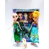 Mrç Happy Every Day Frozen Elsa,anna ve Olaf Et Bebek