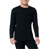 Mrc Kıd's Unisex Kız-Erkek Termal Fanila 5-13 Yaş - Siyah