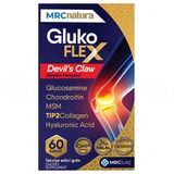 Mrc Natura Glukoflex Ağrı Kesici Glukozamin Chondroitin MSM Tip 2 Kolajen Devil's Claw Hyaluronic Asit 60 Tablet
