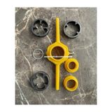 Mrc Pprc Boru Diş Açma Seti Pvc Boru Paftası Kangal Boru Diş Açma 6pcs - Sarı - 32MM
