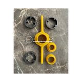 mrc PPRC BORU DİŞ AÇMA SETİ PVC BORU PAFTASI KANGAL BORU DİŞ AÇMA 6PCS