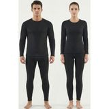 Mrc Tactical Profesyonel Siyah Termal Takım Base Layer Set - Kayak, Outdoor ve Askeri Içlik Ultra Sıcak Kışlık Winter Fest - XL
